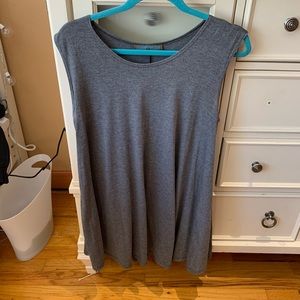 Sleeveless t-shirt dress